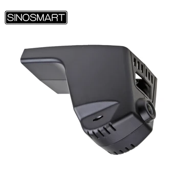 SINOSMART Novatek 1080P DVR-Wifi מצלמה עבור ב. מ. וו Z4 sDrive 25i מ 2019/X7 2019 מודל שליטה על ידי הטלפון החכם App SONY IMX307