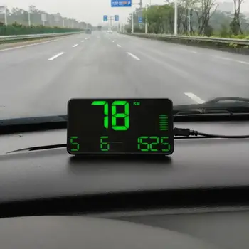 דיגיטלי C90 GPS מד מהירות תצוגה מכונית האד Tracker דיגיטלי מכונית משאית מד מרחק בזמן אמת לעקוב אחר עם מעל מהירות אזהרה המכונית השעון