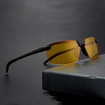 Photochromic משקפי שמש גברים מקוטב נהיגה זיקית משקפיים זכר לשנות את צבע המשקפיים השמש היום ראיית הלילה של הנהג Eyewear