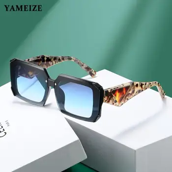 YAMEIZE Y2K משקפי שמש נשים גברים אופנה וינטג ' כיכר אופנתי מעצב מותג משקפי שמש בגוון חיצוני נהיגה Uv400 משקפי שמש