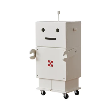ZL אנכי קטן הקבינט רובוט מטלטלין הסלון שידת מגירות לחדר השינה חדר אחסון ארון לאחסון
