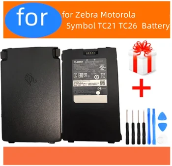משלוח חינם עבור זברה מוטורולה סמל TC21 TC26 סוללה 3300mAh מלקט נתונים