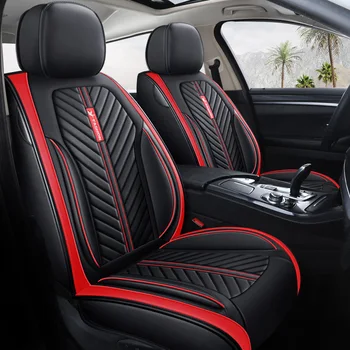שחור אדום מכונית כיסוי מושב עבור מרצדס בנץ W212 Ml W164 203 205 W163 W204 W210 הסי. איי. איי W169 Gl X164 E קלאס W211 חדשה Gla אביזרים