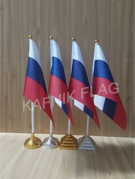 KAFNIK,5/10pcs לי lotRussia הנשיא השולחן השולחן דגל 14*21 דגל /פלסטיק דגלים או כוסות יניקה עבור הבחירה שלך
