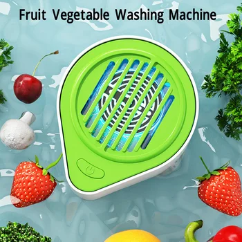 פירות ירקות מכונת כביסה שרירי הבטן משק הבית כמוסה צורה מזון מטהר מנקה יון טיהור אלחוטי ירקות מכונת כביסה