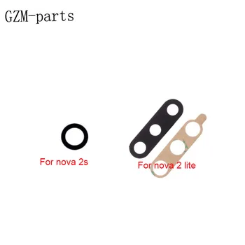 GZM-חלקים 3pcs/lot עבור Huawei נובה 2i 2 2 2 + 2 לייט בחזרה אחורי זכוכית עדשת המצלמה תחליף נובה 3 3 3ו 4 4E