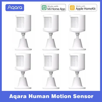 Aqara האנושי חיישן תנועה בית חכם אלחוטית ZigBee מערכת אזעקת אבטחה גמיש תנועה גלאי Xiaomi App של אפל Homekit