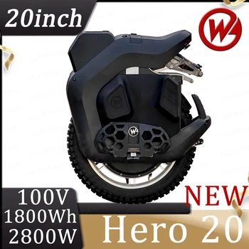 Begode גיבור 20 האופן Hero20 Off-road Gotway 2800W חשמלי חד אופן 100V 1800Wh GW איזון Monowheel