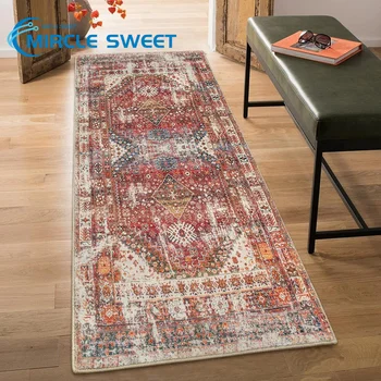 בוהו מסורתי התליון שטיחים עבור הסלון חדר השינה רך עבה באזור השטיח לעיצוב הבית שימושי שטיח הרצפה כביסה שטיחים