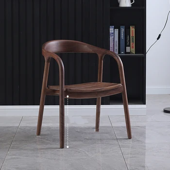 חדר שינה מודרני כסאות אוכל נורדי עץ פאנקי עיצוב כסאות אוכל יהירות מינימליסטי Juegos De Comedor בתים רהיטים