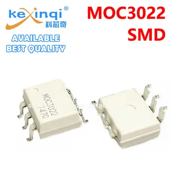 10pcs MOC3022 SMD MOC3022 לטבול SMD SOP6 DIP6 סיליקון מבוקר Optocoupler