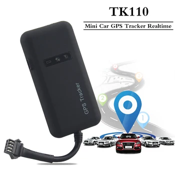 TK110 המכונית מעקב GPS בזמן אמת GSM GPRS GPS Locator עבור מכשיר מעקב לרכב תמיכה ב-Google קישור מעקב בזמן אמת איתור
