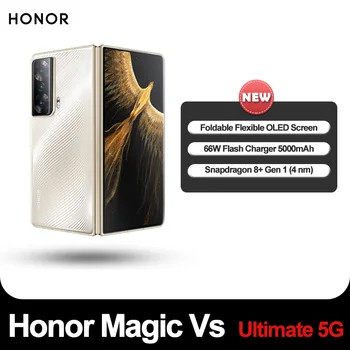 מקורי כבוד קסם לעומת המהדורה הסופית 5G מקופל הטלפון חכם מסך 7.9