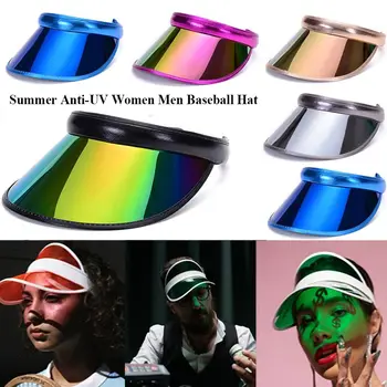 פלסטיק אביזרי ספורט נשים גברים שקוף מגן, כובעי אופניים שמש כובע אנטי UV שמשיה כובע קיץ כובע בייסבול