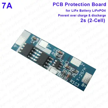 7א PCM PCB סוללה הגנה לוח מעגל מודול BMS תא מודול 38מ 