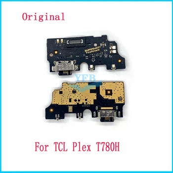עבור TCL Plex T780H USB טעינת Dock יציאת מחבר להגמיש כבלים