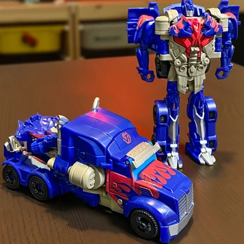 שינוי דגם צעצוע מכונית אלוהים של רובוט המלחמה מתנת יום הולדת ילדים ילד אחד-שלב השינוי דינוזאור 3 ברית