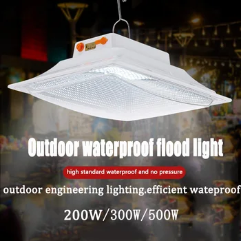 ZK20 LED מבול אור 200W300W500W חיצוני עמיד למים תאורה פרויקט אור מבול פרסום הקרנת אור פנס רחוב