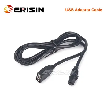 Erisin ES022 עבור פולקסווגן המקורי ברכב מחבר USB כבל מתאם