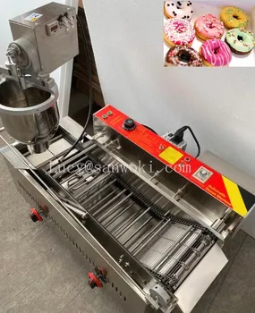 Donut Maker מכונת לטגן סופגניות קמח חיטה עיגול דונאט העוגה המכונה גז חשמלי להשתמש הסופגניות לטיגון מטוגן סופגנייה עושה המכונה
