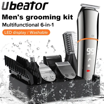 Ubeator 5 1 השיער קוצץ שיער באף מכשיר גילוח שיער מכונת חיתוך נטענת אדם גילוח הזקן גוזם