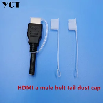 20pcs HDMI, A-סוג כיסוי אבק עם הזנב החדש הפקק אבק כיסוי מגן