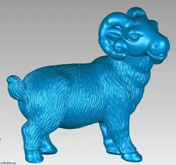 מודל 3D עבור cnc 3D מגולפת דמות פסל המכונה בפורמט קובץ STL כבשים