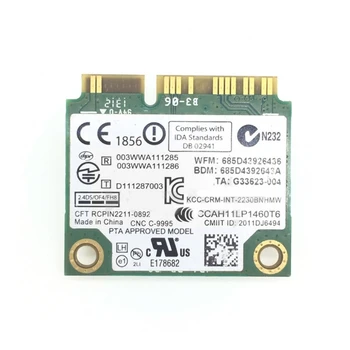 Mini PCIe מחשב נייד מתאם 2230 2230BNHMW אלחוטית Wifi כרטיס BT4.0 04W3765 עבור lenovo Y400 Y500 Y410P E431 E430 E530