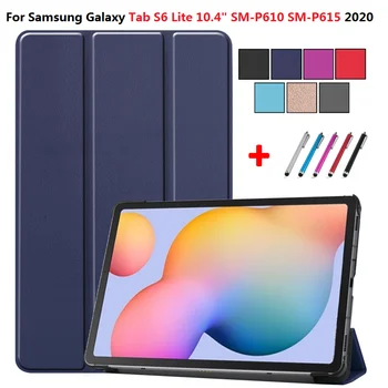 עבור Samsung Galaxy S6 לייט במקרה SM-P610 SM-P615 10.4 2020 לוח Funda עבור Tab גלקסי S6 S 6 לייט Case כיסוי צבע אחיד Coque