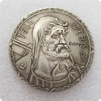SCHWEIZERISCHER המדליה להעתיק מטבעות הנצחה-העתק מטבעות מדליית מטבעות אספנות